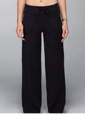 Lululemon Black Still Pants